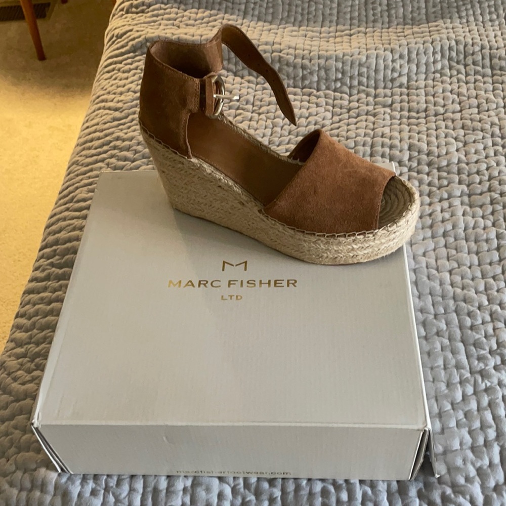 Marc Fisher platform espadrilles